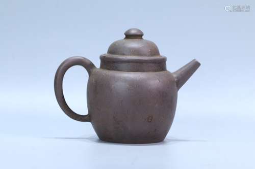 A Chinese Zisha Teapot