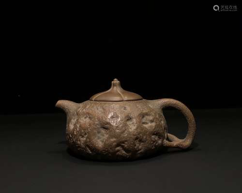 A Chinese Zisha Teapot With Mark