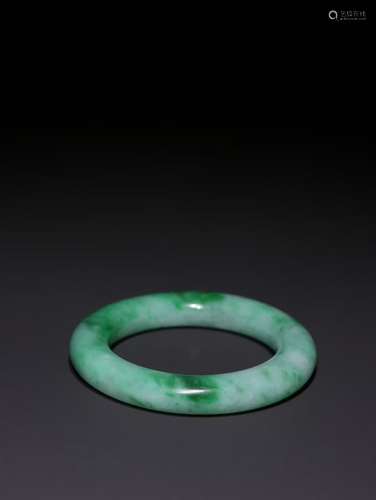 A Chinese Jadeite Bangle