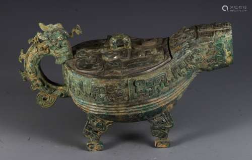 A Chinese Bronze Ware Pot