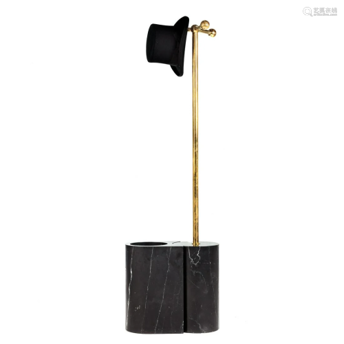 Modern Granite Coat Rack & Stand by Apparatus