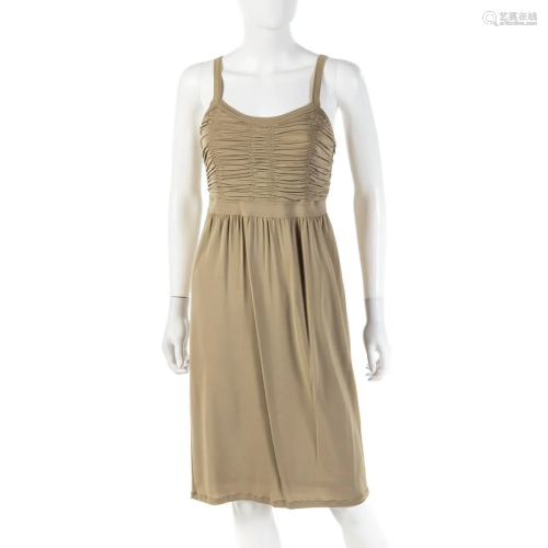 Burberry Khaki Knit Dress