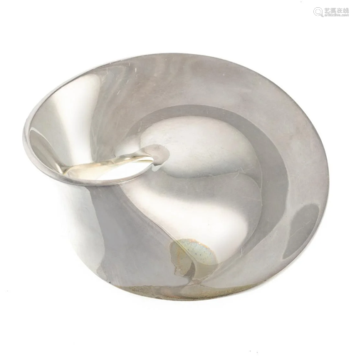 A Sterling Georg Jensen Brooch by Vivianna Torun