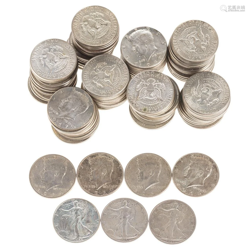 US 40% & 90% Silver Halves