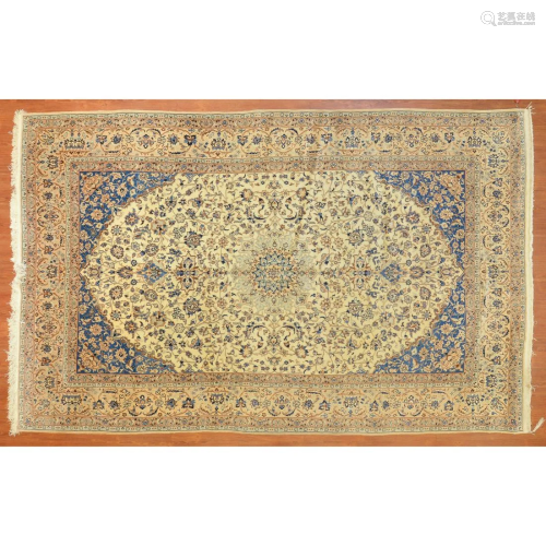 Nain Rug, Persia, 7.4 x 11.6