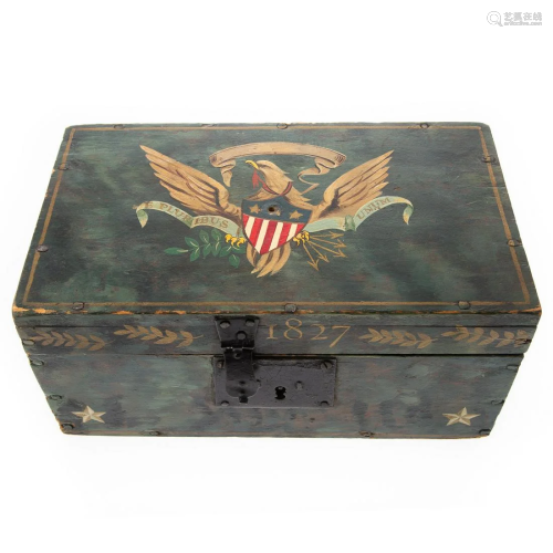 Centennial Painted Wood Box