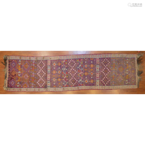 Kilim Runner Turkey, 3.1 x 11.3