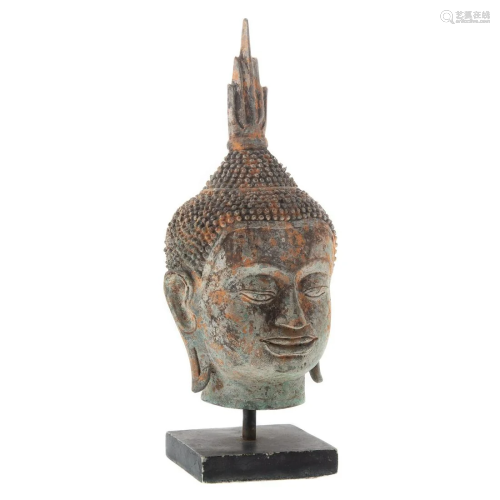 Thai Copper Alloy Buddha Head