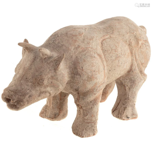 Chinese Terracotta Fanciful Beast