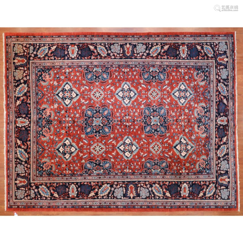 Mahal Rug, Persia, 8.4 x 10.10