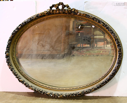 Louis XV style overmantle mirror