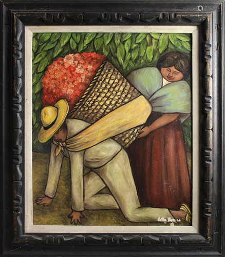 Painting, After Diego Rivera