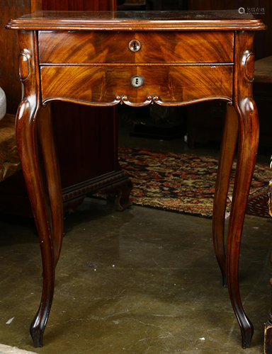 Regency style mahogany occasional table, having a