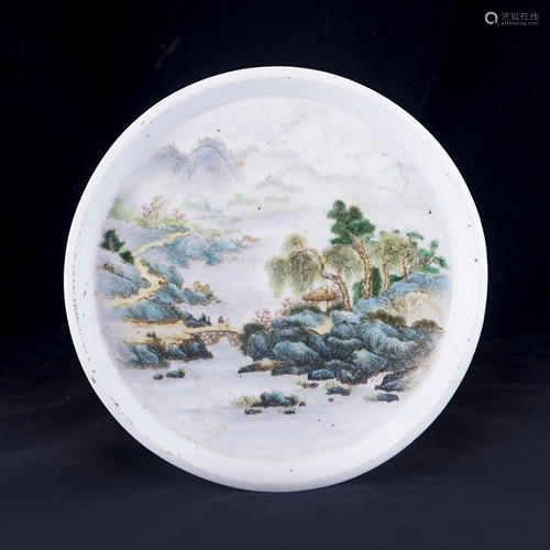 Chinese Famille Rose Porcelain Dish