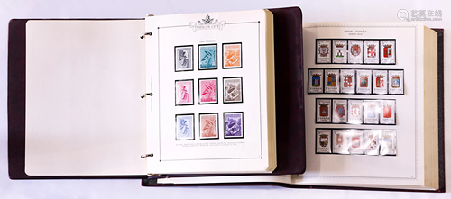 Europe Mint Stamp Collections in three volumes