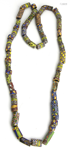 African Venetian glass trade beads