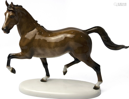 Rosenthal porcelain figural sculpture of a horse