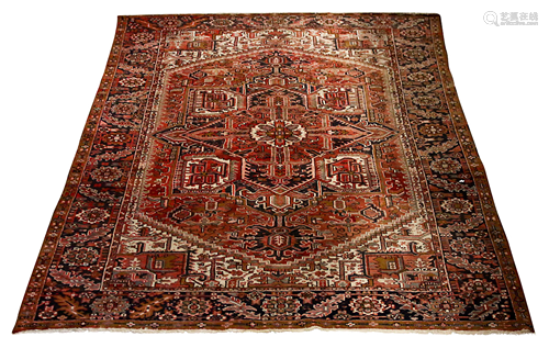 Persian Heriz carpet