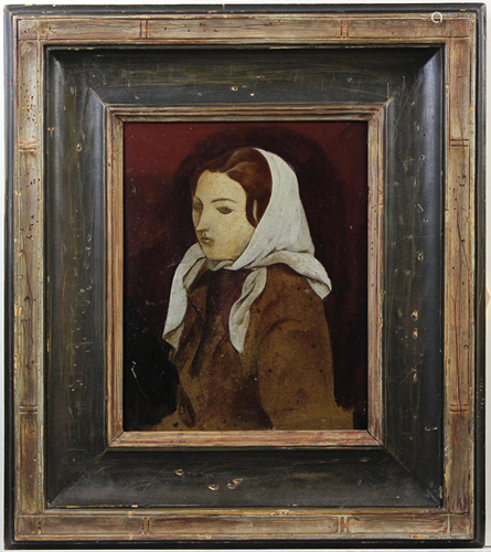 Painting, Woman in Shawl