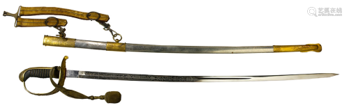 1890 Imperial Miner's Official sword, F.W