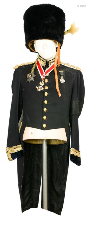 A British officer's uniform