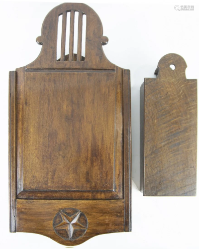 American Primitive hanging candle boxes