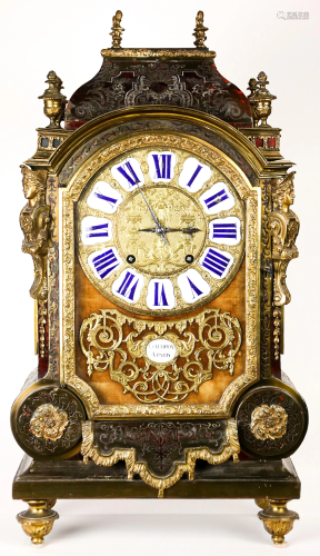 A Louis XIV gilt-bronze mounted boulle marquetry