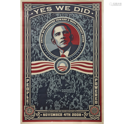 Print, Shepard Fairey