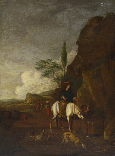 Painting, Circle of Philips Wouwerman