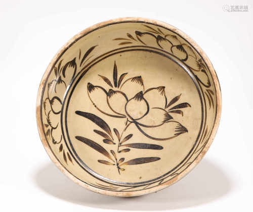 CiZhou Klin floral Basin from Song宋代磁州窯花卉盆