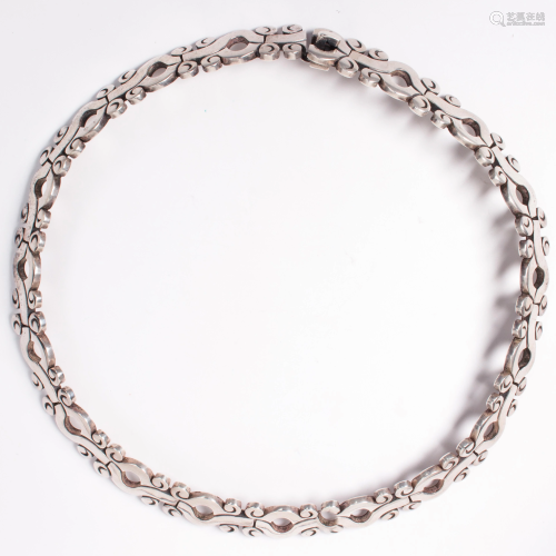 A Mexican sterling silver necklace, Salvador Juller