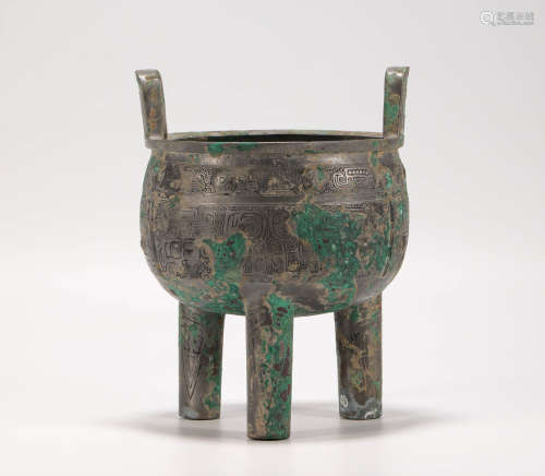 Bronze Three Footed Vessel from Han漢代青銅三足鼎