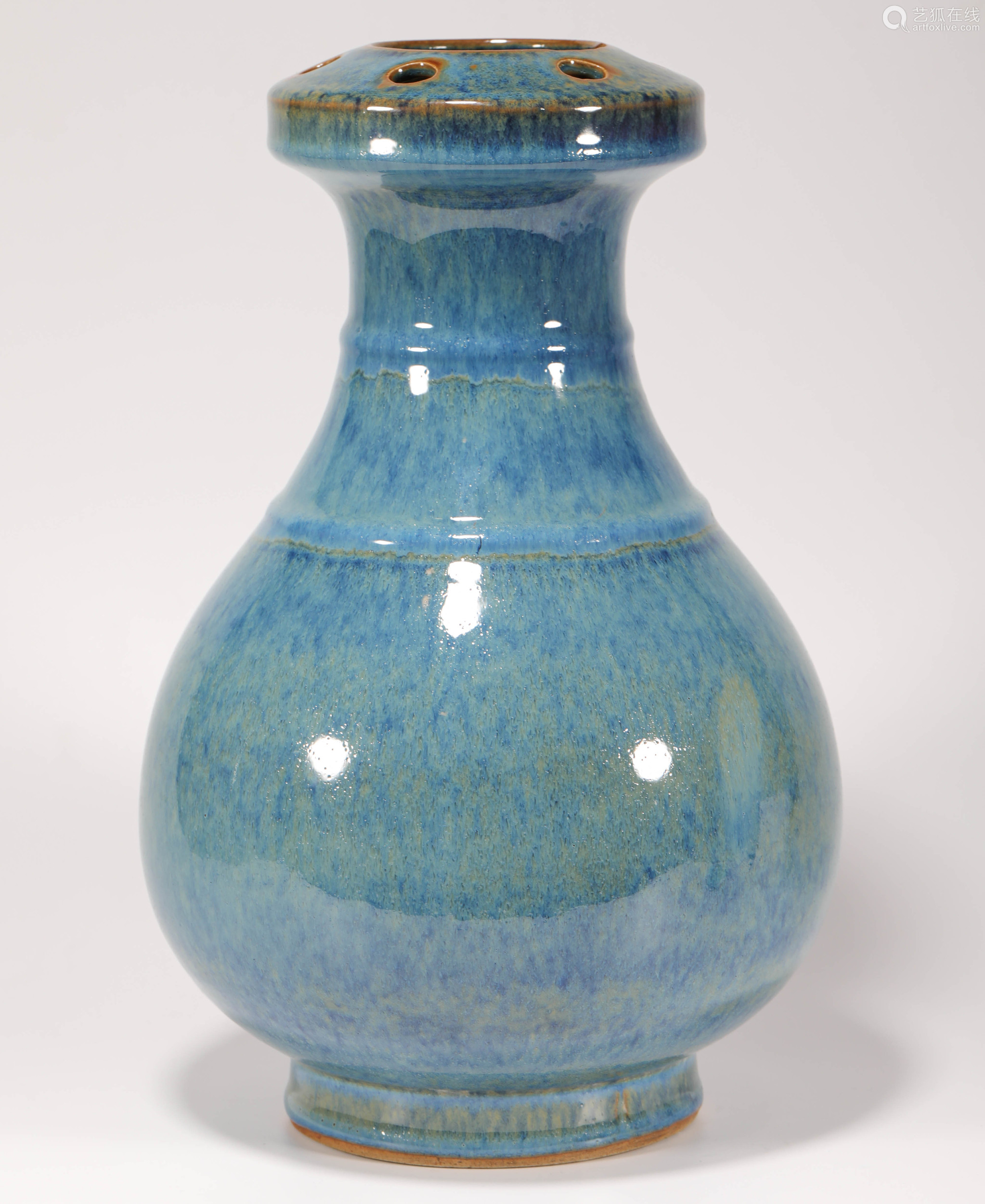 jun klin vase from qing清代钧窑赏瓶