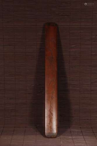 A Chinese Bamboo Poetry Paper Knife
