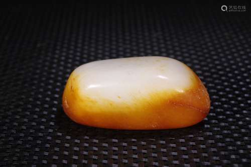 A Chinese Hetian Jade Raw Seed