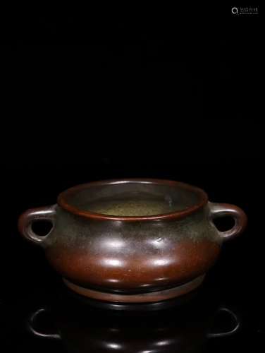 A Chinese Bronze Censer With Mark