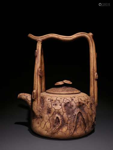 A Chinese Zisha Teapot