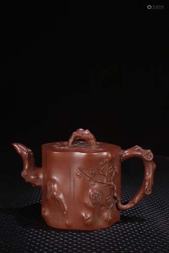 A Chinese Zisha Teapot