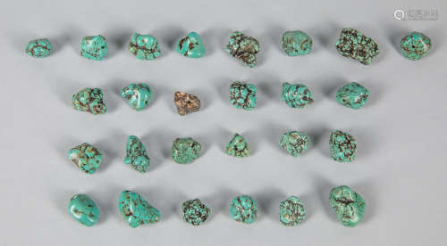 Group of Turquoise Stones