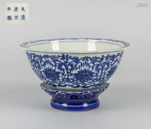 Chinese Blue and White Porcelain Bowl