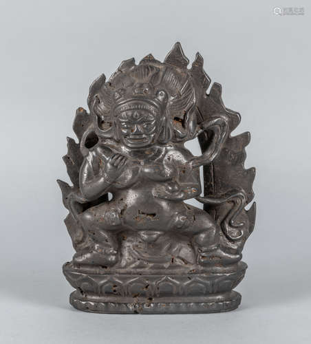 Tibetan Stone Carved Buddha