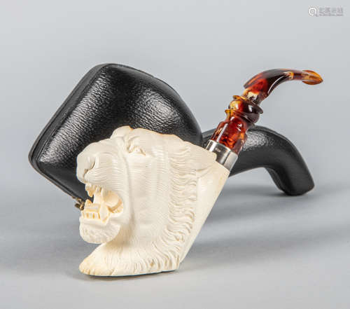 Turkey Cigarette Holder Block Meerschaum