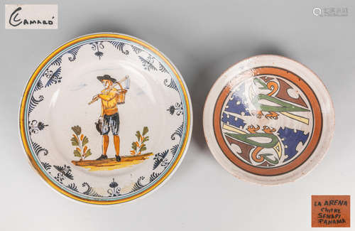 Group of Italy Wall Hanging Porcelain Plates