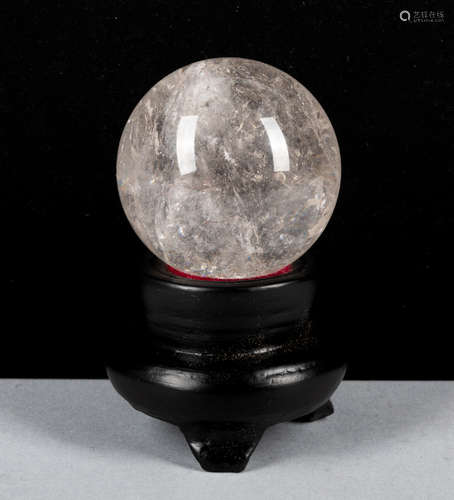 Clear Rock Crystal Ball