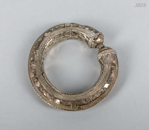 Old Roma Type Silver Bracelet