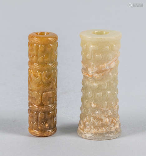 Group of Jade Carving Beads