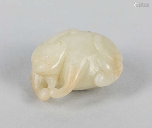 Chinese White Jade Carving