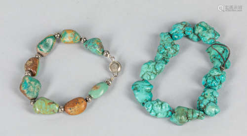 Set AZ Turquoise Prayer Beads
