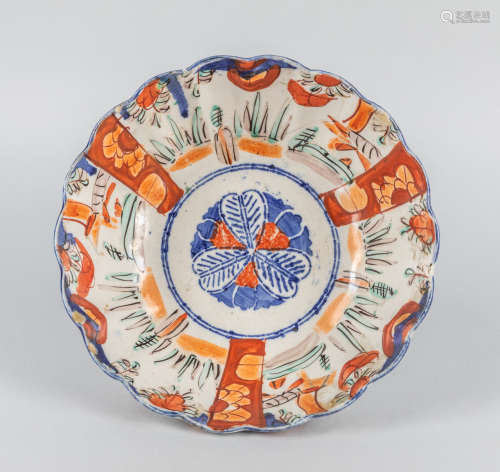 Old Japanese Imari Porcelain Bowl