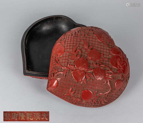 Chinese Cinnabar Box